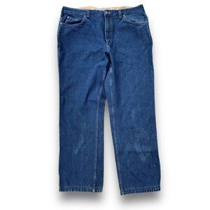 Duluth Trading Co. 100% Cotton Denim Jeans with Stains Men’s 40 x 32